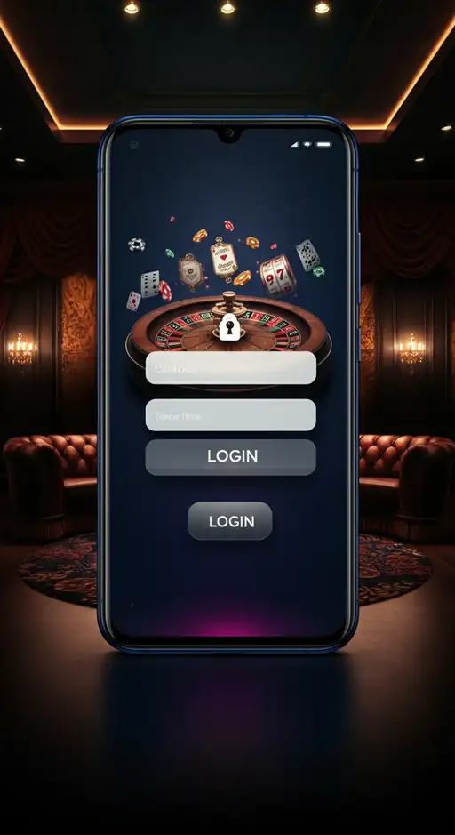 Interface de connexion et tableau de bord sécurisé du compte joueur Millionz Casino, affichant les soldes et l'historique.